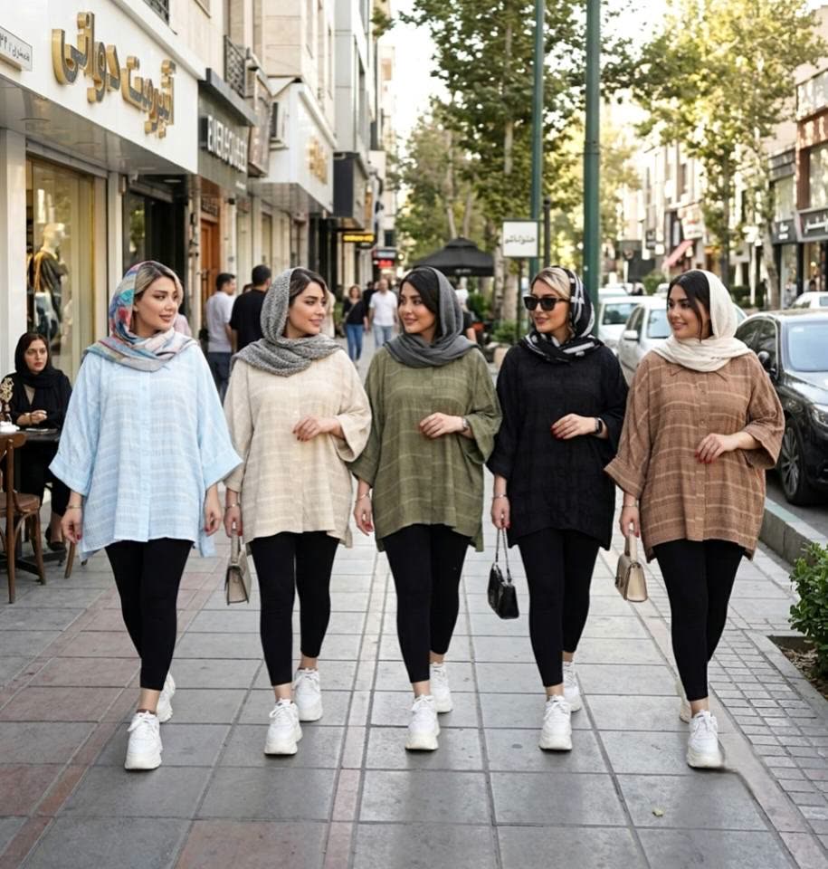 مانتو شومیزی کوک دوزی مدل خورشید