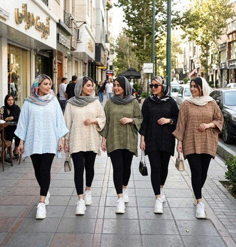 مانتو شومیزی کوک دوزی مدل خورشید