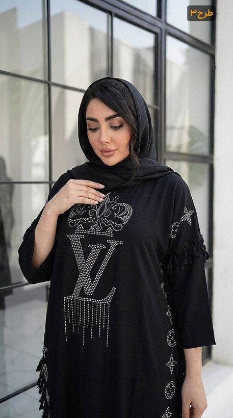 مانتو پانچ عبایی مجلسی زمرد