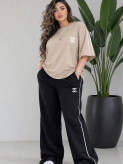 ست دو تیکه (تیشرت + شلوار) chanel