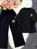 ست دو تیکه (تیشرت + شلوار) chanel