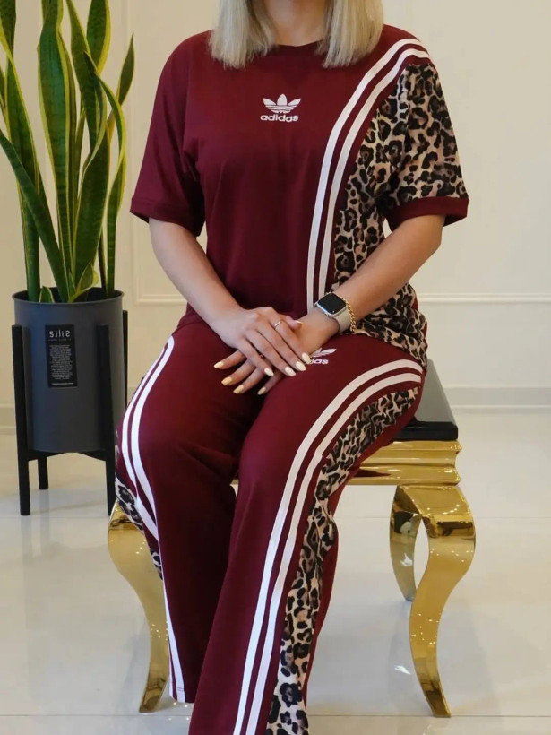 ست دوتیکه تیشرت و شلوار زنانه مدل ترانه