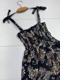 پیراهن ساحلی نخی مدل ملیس