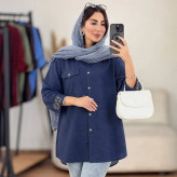 مانتو مچ گلدوزی سانیا شانتون زنانه