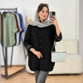 مانتو مچ گلدوزی سانیا شانتون زنانه