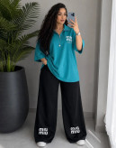 ست دو تیکه تیشرت شلوار Miu Miu