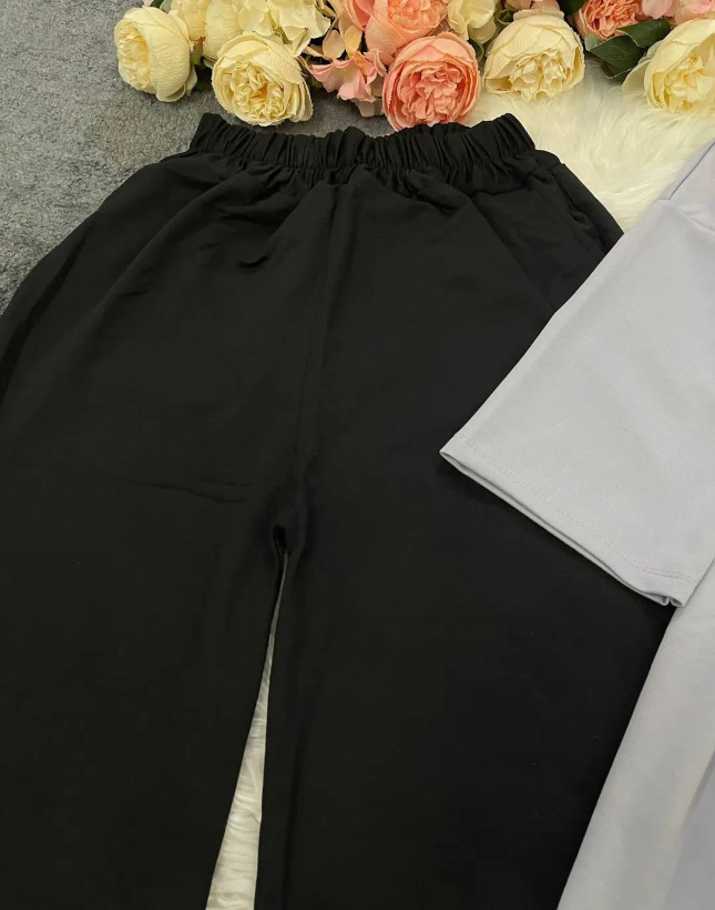 ست دو تیکه تیشرت شلوار Miu Miu