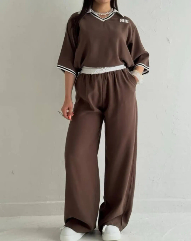ست تیشرت شلوار مازراتی MIU