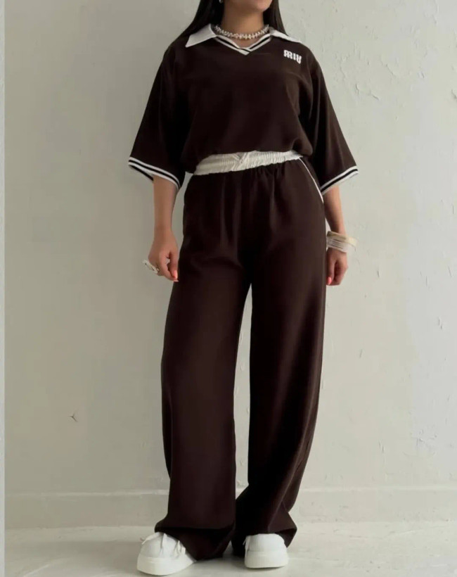 ست تیشرت شلوار مازراتی MIU