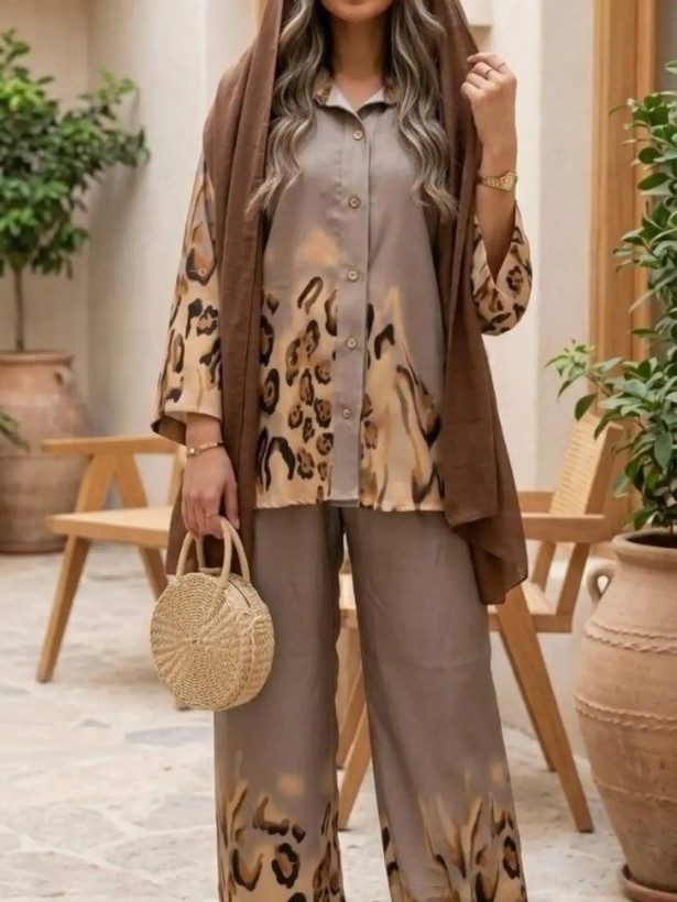 مانتوشلوار مزونی مدل رویال