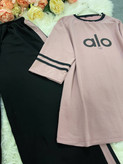ست دو تیکه تیشرت و شلوار بگ alo