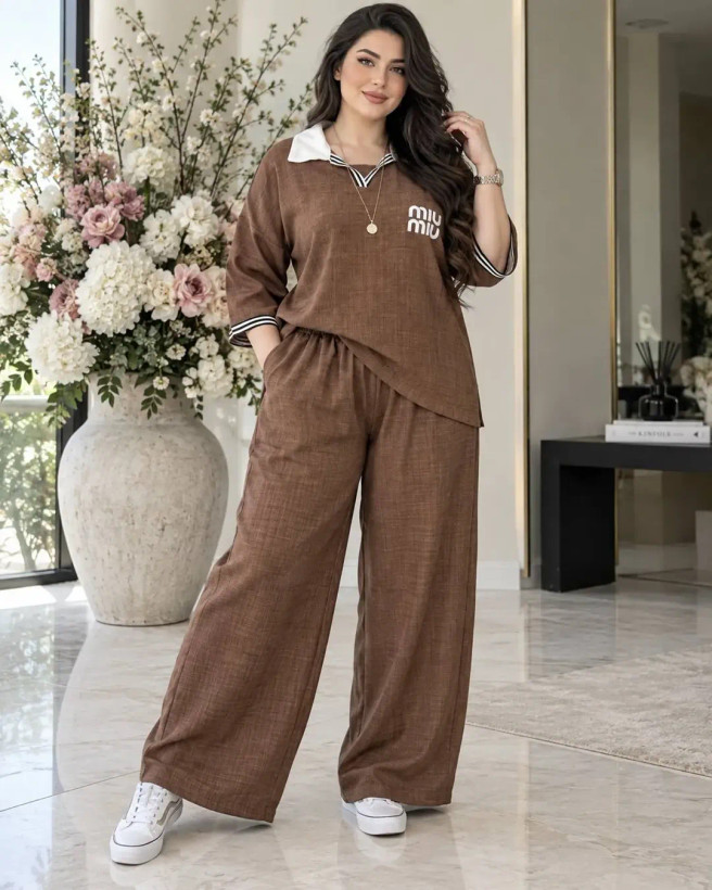ست بلوز و شلوار بگ زنانه مدل miummiu