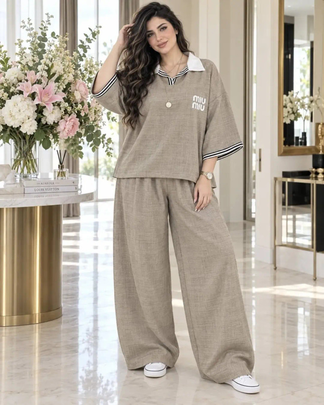 ست بلوز و شلوار بگ زنانه مدل miummiu