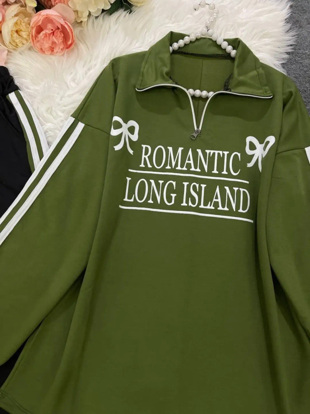 ست دو تیکه زنانه Romantic (بلوز + شلوار)