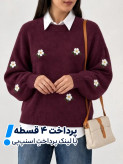 بلوز بافت زنانه مدل نیلماه