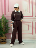 ست تیشرت شلوار زنانه طرح POLO