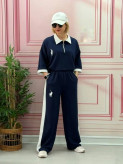 ست تیشرت شلوار زنانه طرح POLO