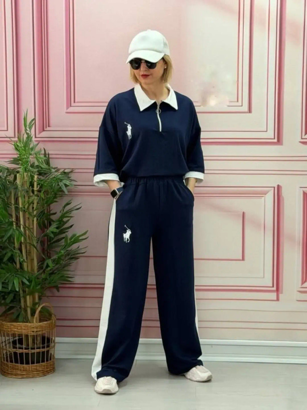 ست تیشرت شلوار زنانه طرح POLO