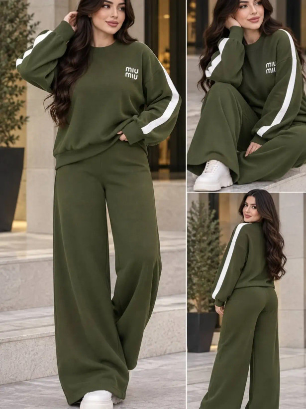 ست بافت زنانه دو تکه Miu Miu