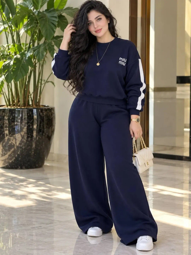ست بافت زنانه دو تکه Miu Miu
