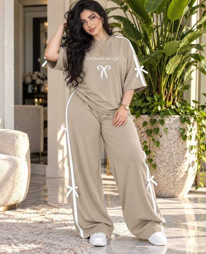🍭 ست دو تیکه (تیشرت + شلوار
